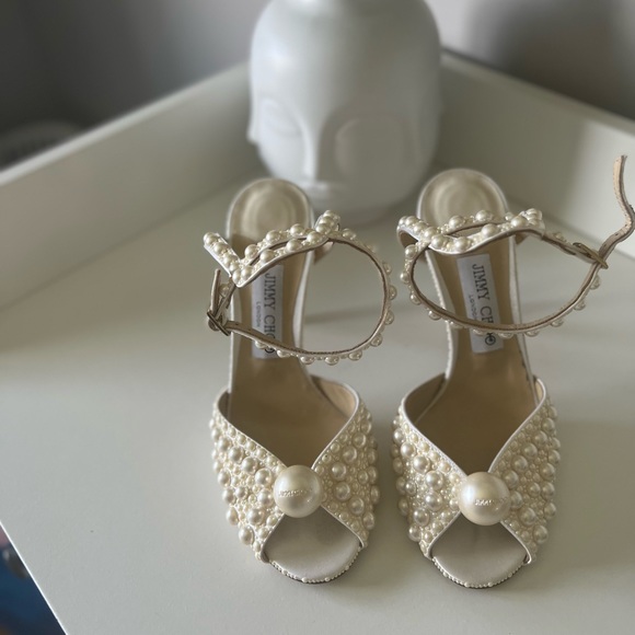 COPY - Jimmy choo Sacora beige - Picture 2 of 8